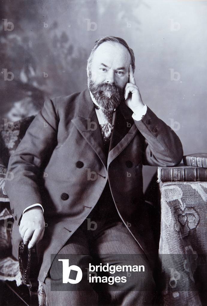 Portrait of the collector Pyotr I. Shchukin (Piotr Chtchoukine) (1853-1912), 1890-1900 (photograph)