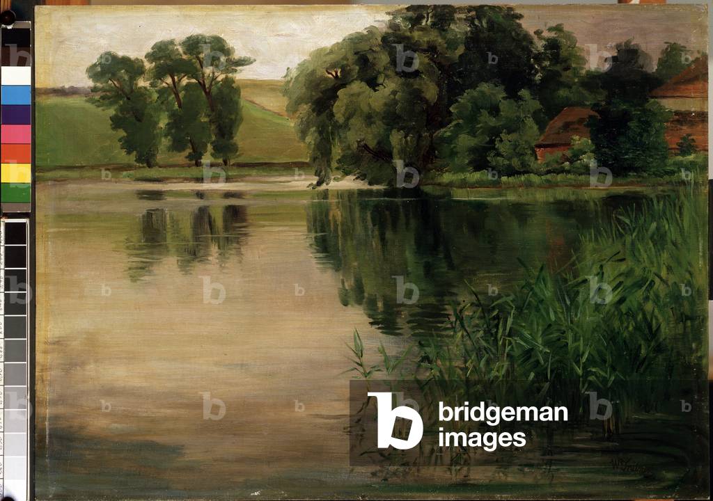L'Etang (At A Pond) (painting)