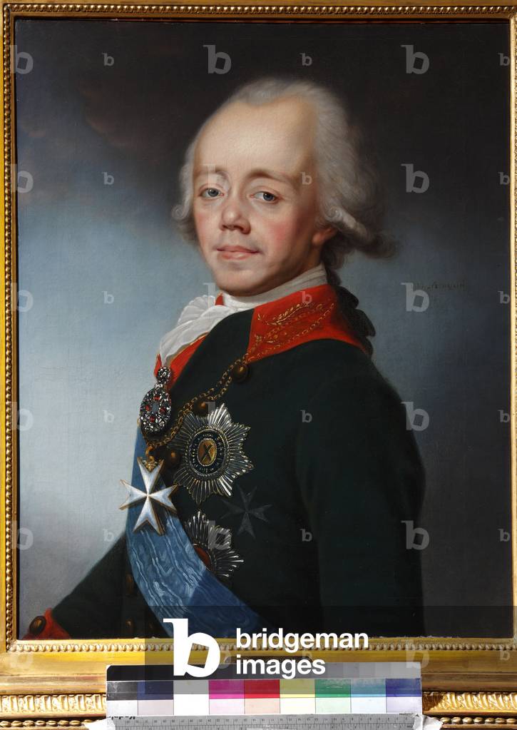 Paolo I di Russia, 1798 (olio su tela)