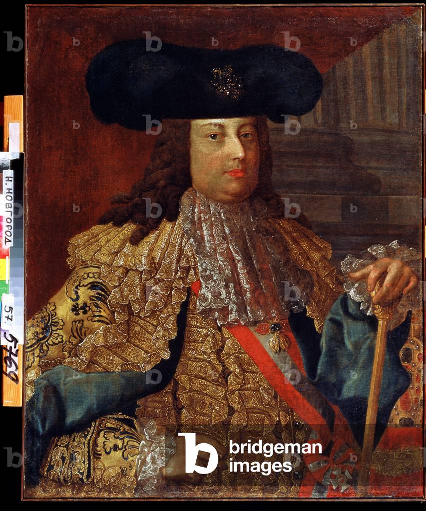Portrait of Emperor Francis I of Austria, 18th century (oil on canvas)