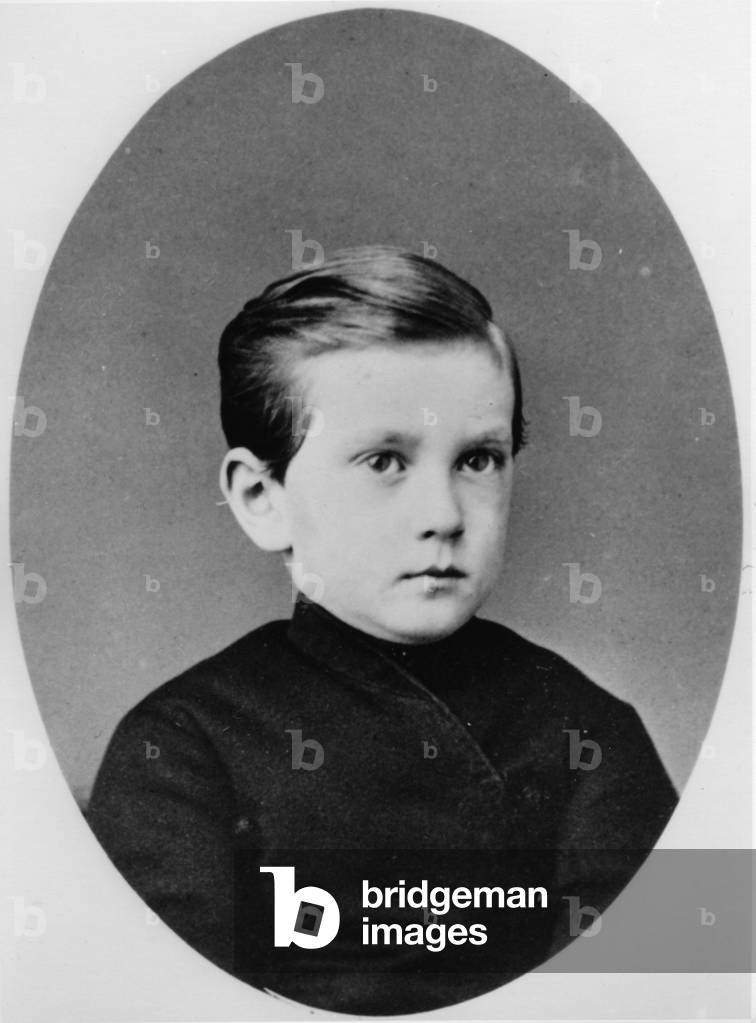 Portrait of Grand Duke Paul Alexandrovitch of Russia (Pavelalexandrovitch Romanov) (1860-1919), 1864-1866 (photograph)