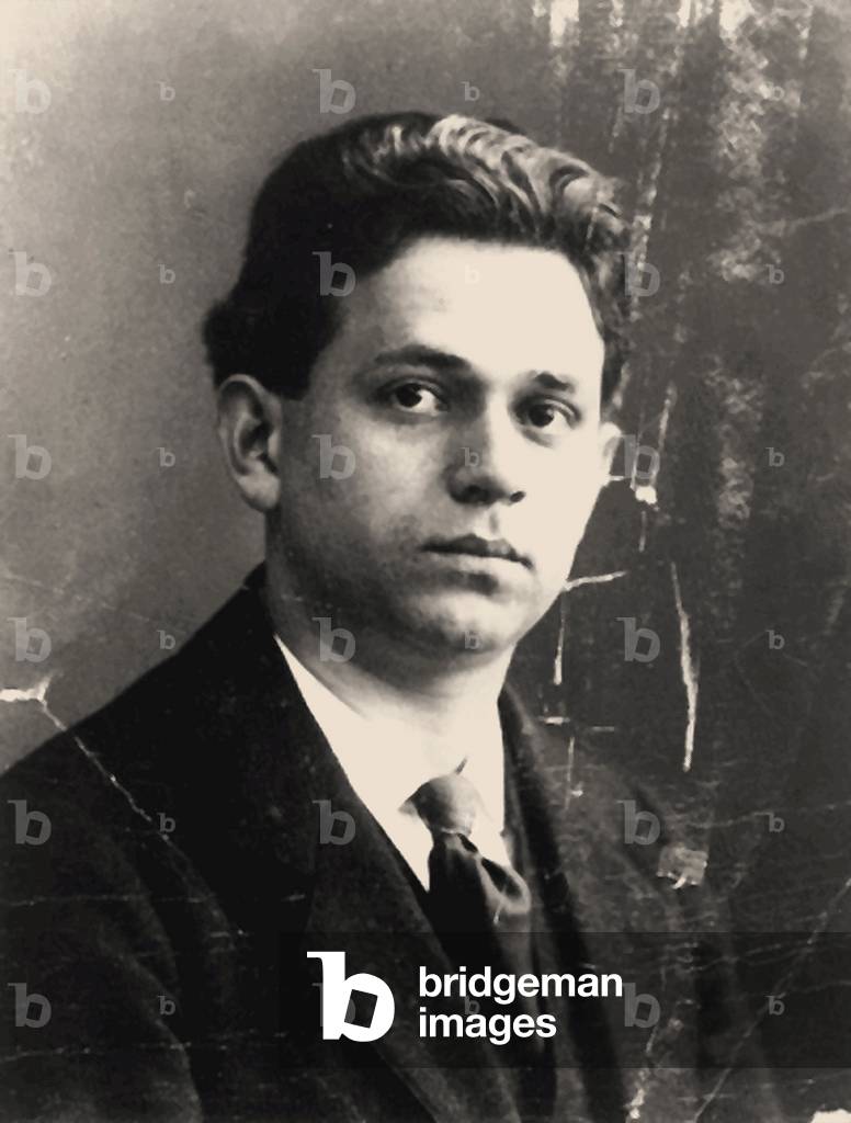 Ritratto di Kurt Tucholsky (1890-1935) scrittore e autore satirico tedesco, 1933 (foto b/n)