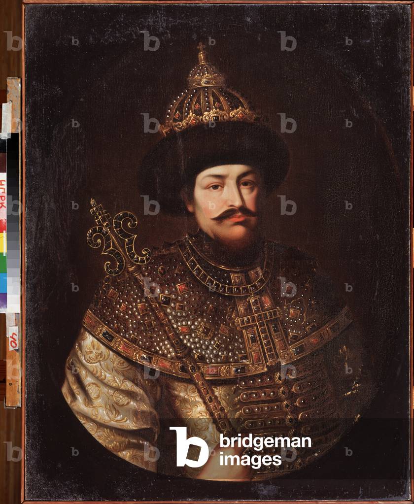 Portrait Of Tsar Alexis I Mikhailovich Of Russia (1629-1676), 18th century (oil on canvas)