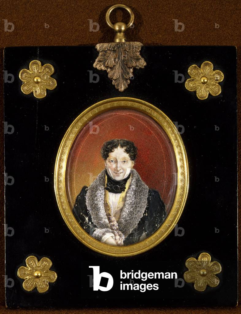 Portrait of Ballet Master Charles Louis (Charles-Louis), c.19th century (oil on cardboard)