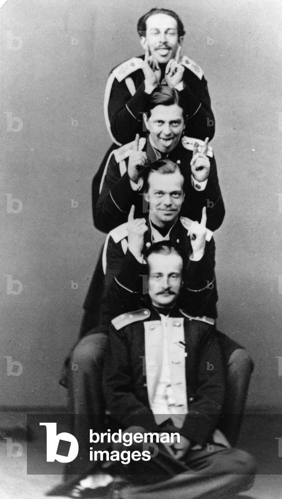 Grand Duke Alexander Alexandrovitch of Russia, 19th century (albumen photo)