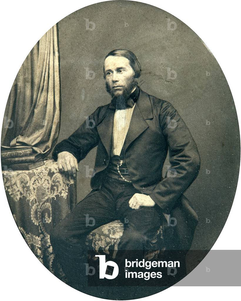 Portrait Of The Philologist And Linguist Yakov K. Groth (1812-1893), 1860s (photo)