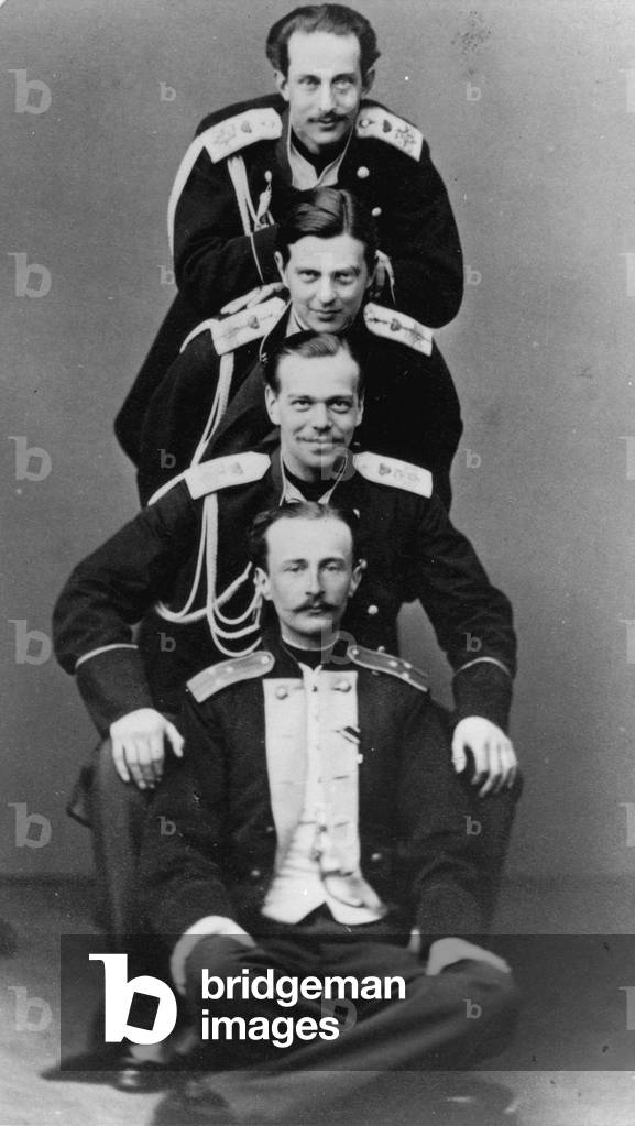 Grand Duke Alexander Alexandrovitch of Russia, 19th century (albumen photo)
