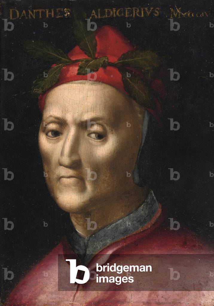 Portrait of Dante Alighieri (1265-1321), 16th Century (painting)