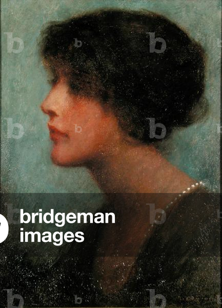 Portrait of a Lady (oil on canvas)
