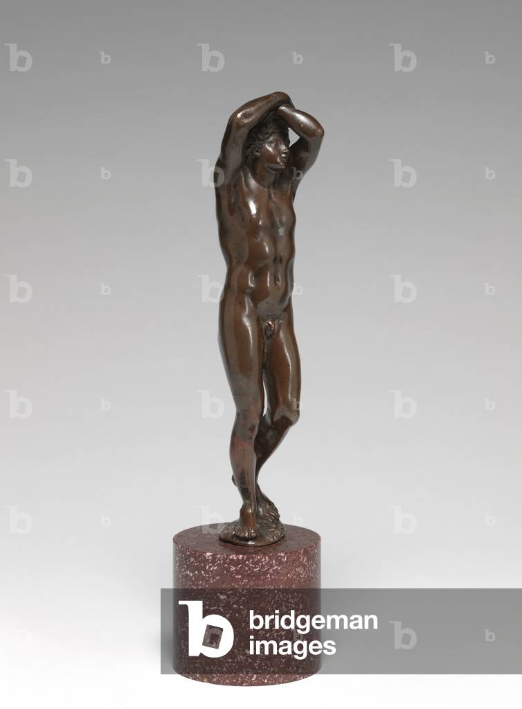 Standing Youth, known as Narcissus, c.1650 (copper & bronze)