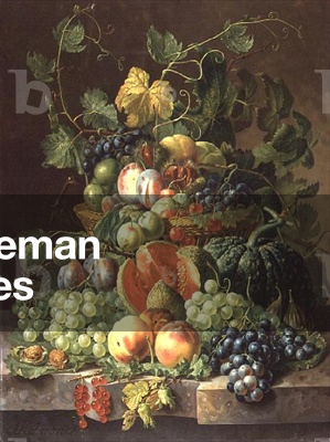 Basket of Fruit (oil on panel)