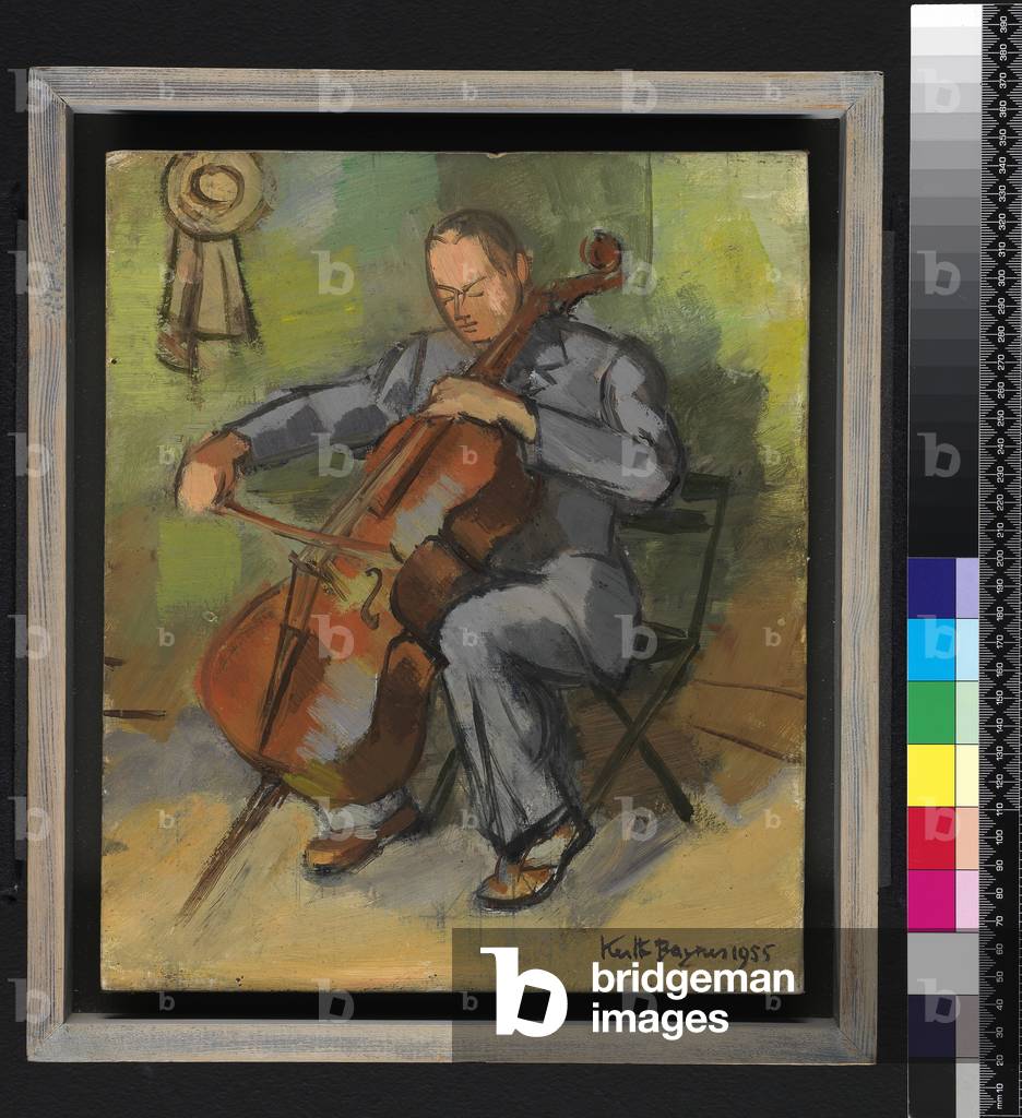 Antonie Gili a Vernet-Les-Bains, c.1955 (olio su tela tavola)