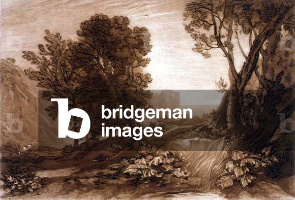 F.53.I Solitude, from the 'Liber Studiorum', engraved by William Say, 1816 (etching)