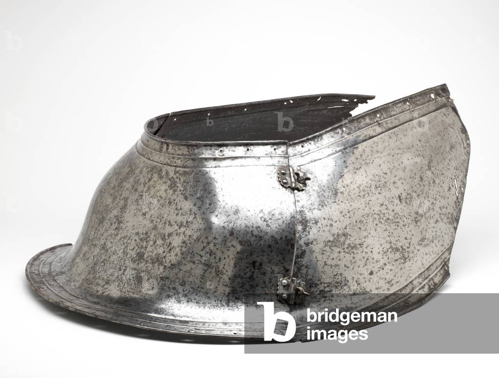 Peytral, for heavy cavalry use, 1510-20 (steel, hammered, shaped, riveted)