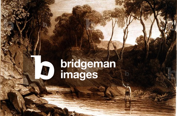 F.30.I Near Blair Athol, from the 'Liber Studiorum', engraved by William Say, 1811 (etching)