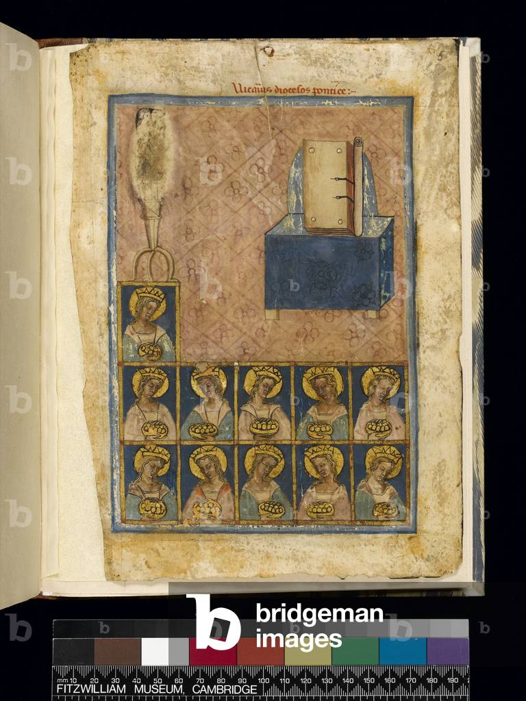 Illustration from the 'Notitia Dignitatum' (ink & gold on parchment)