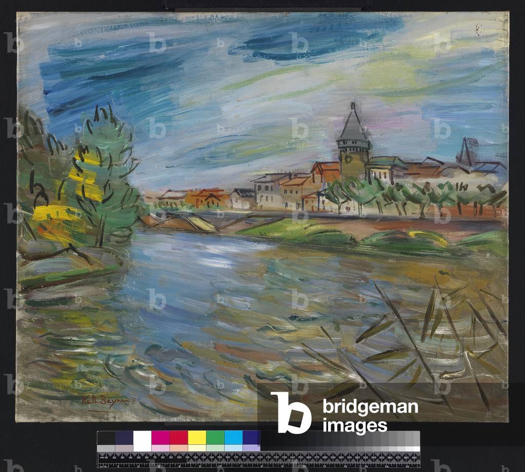 Libourne, 1950 (oil on canvas)