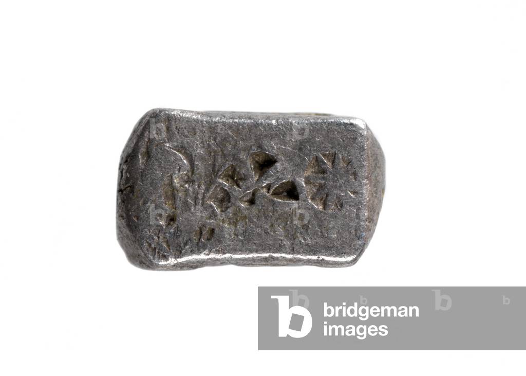 Silver half karshapana, Avanti (India), Madhya Pradesh, 3rd century BC