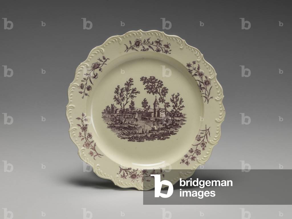 Plate, Wedgwood Factory, Staffordshire (lead-glazed earthenware)