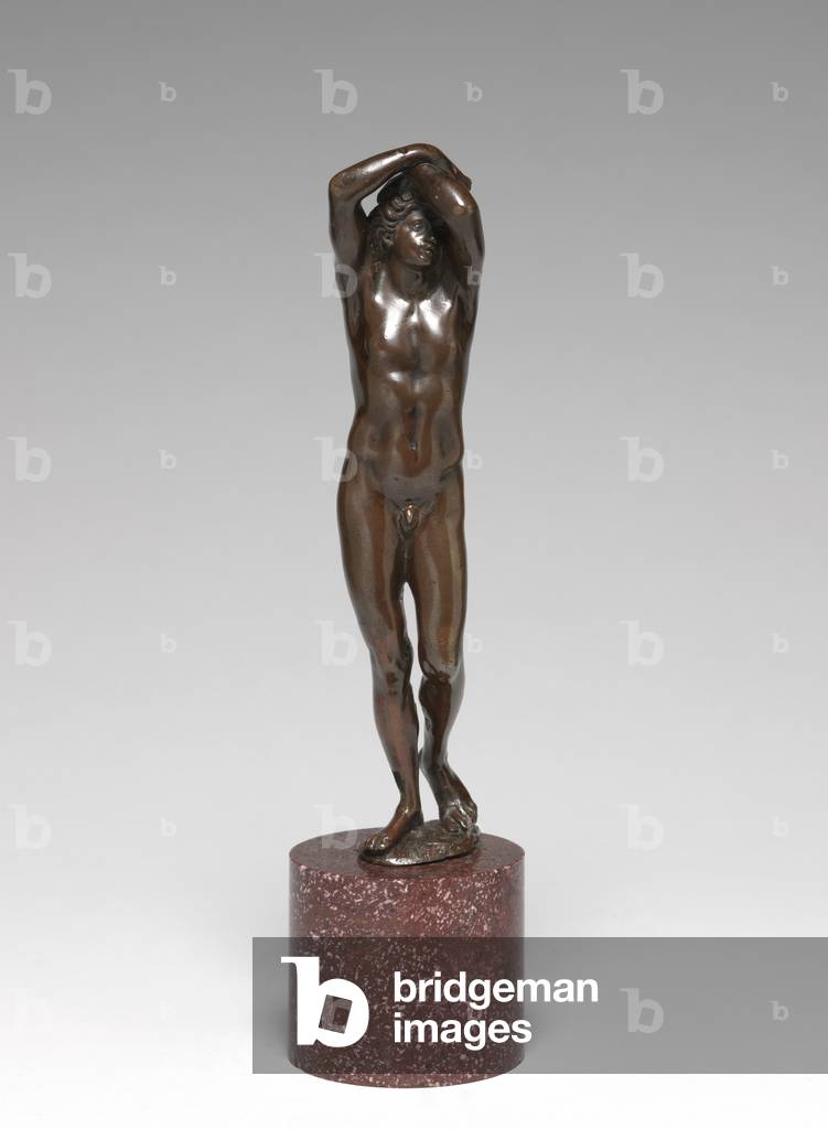 Standing Youth, known as Narcissus, c.1650 (copper & bronze)