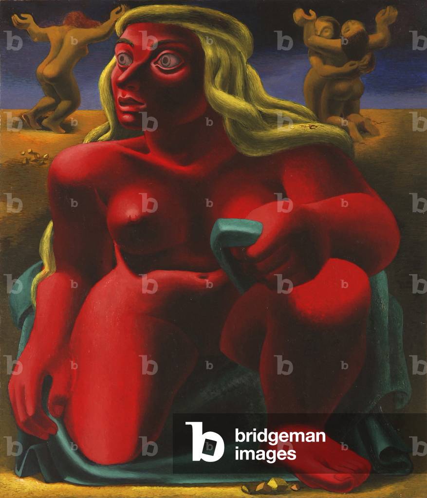 Naomi, c.1947 (oil on panel)