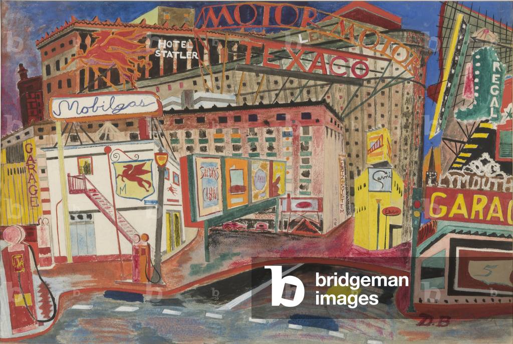 Boston (w/c on paper)