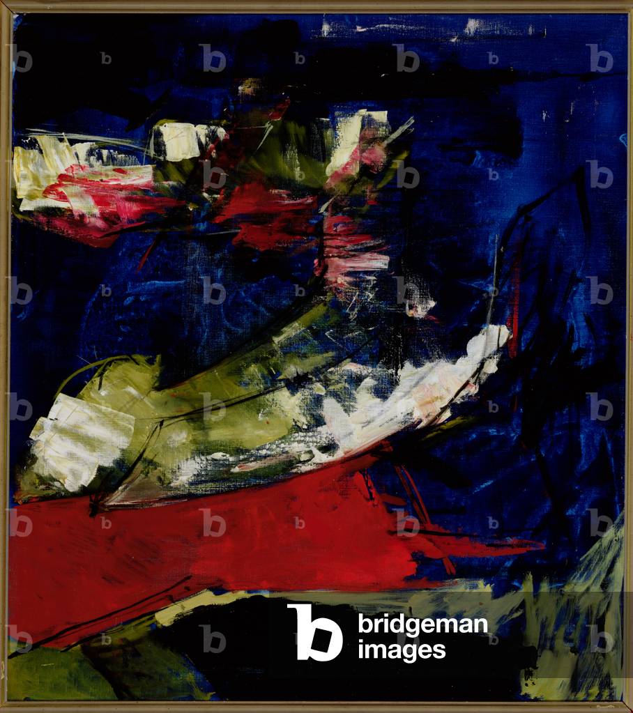 Entombment, 1972 (oil on canvas)