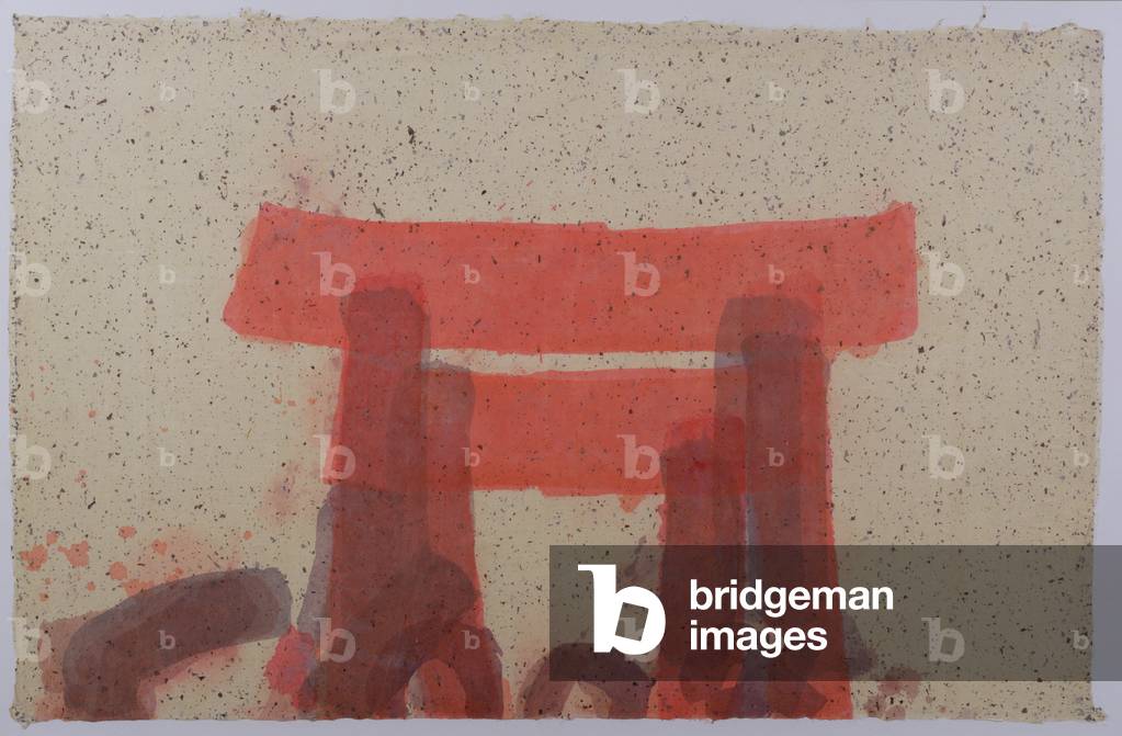 Torii (w/c on paper)