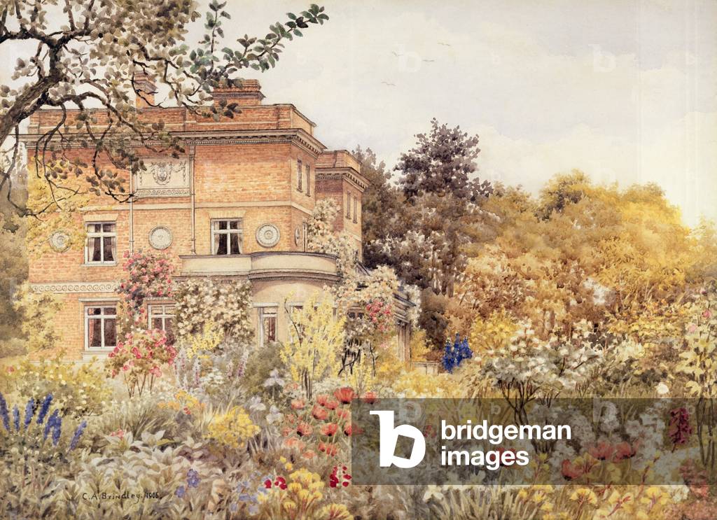 Immagine di Disegno "Kiftsgate Court", 1906 di Charles A. Brindley