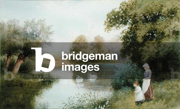 On the Avon, Summertime (w/c on paper)