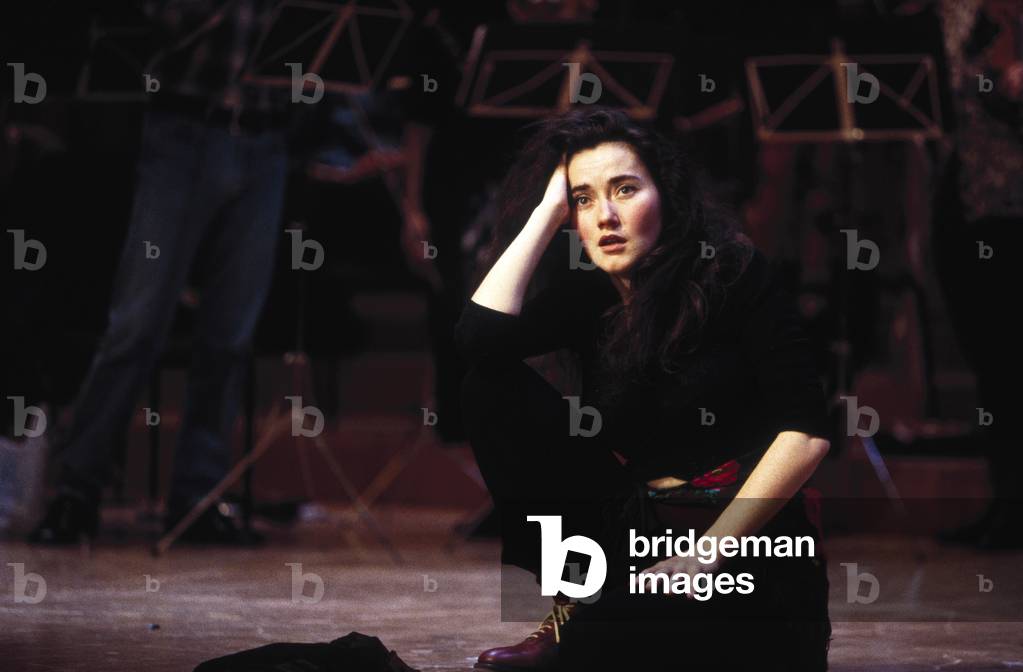 Sophie Daneman - in rehearsal for Purcell's 'Dido and Aeneas' with Les Arts Florissants