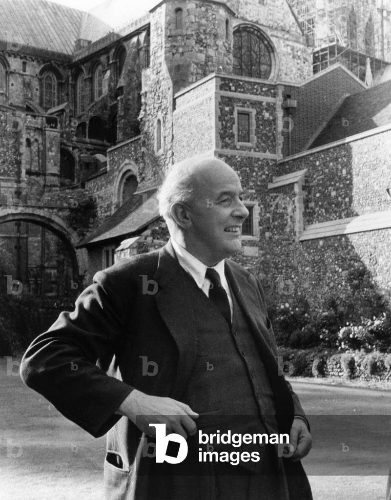 John Betjeman - portrait - British poet, writer 28 August 1906 - 19 May 1984