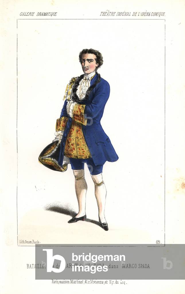 Charles Bataille as the Baron de Torrida in 