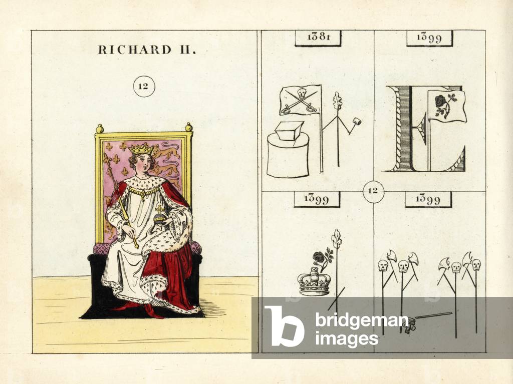 Portrait of King Richard II of England, Richard of Bordeaux