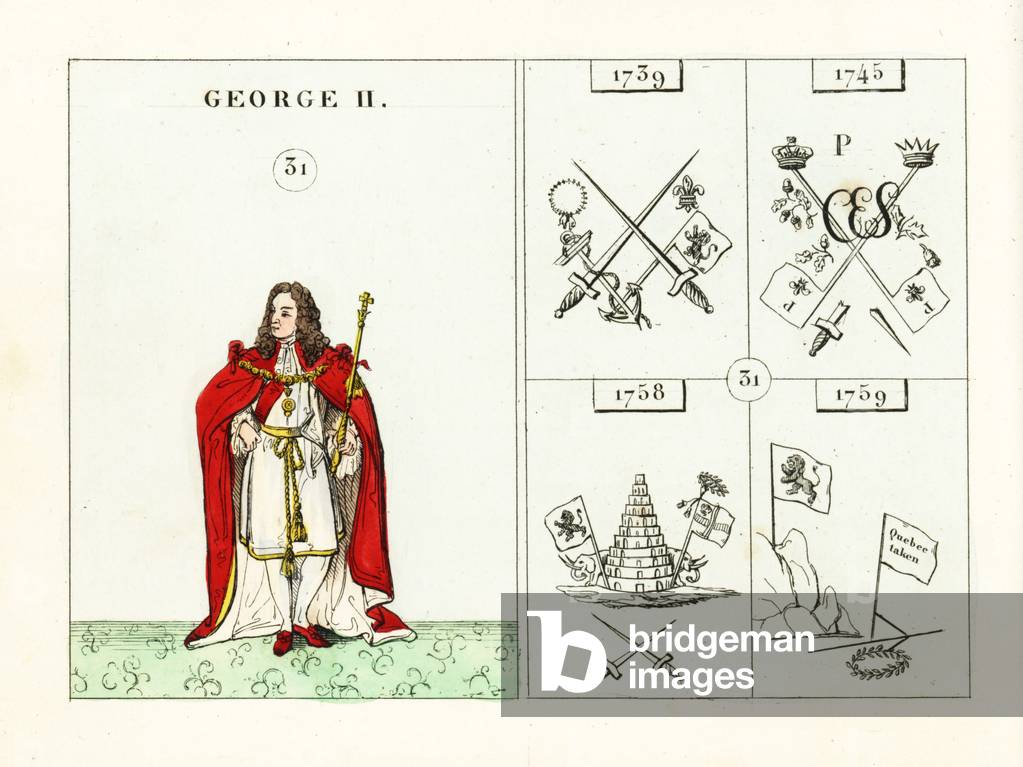 Portrait of King George II of England