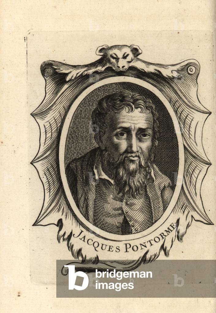 Portrait of Jacopo Carucci, Italian Mannerist artist.