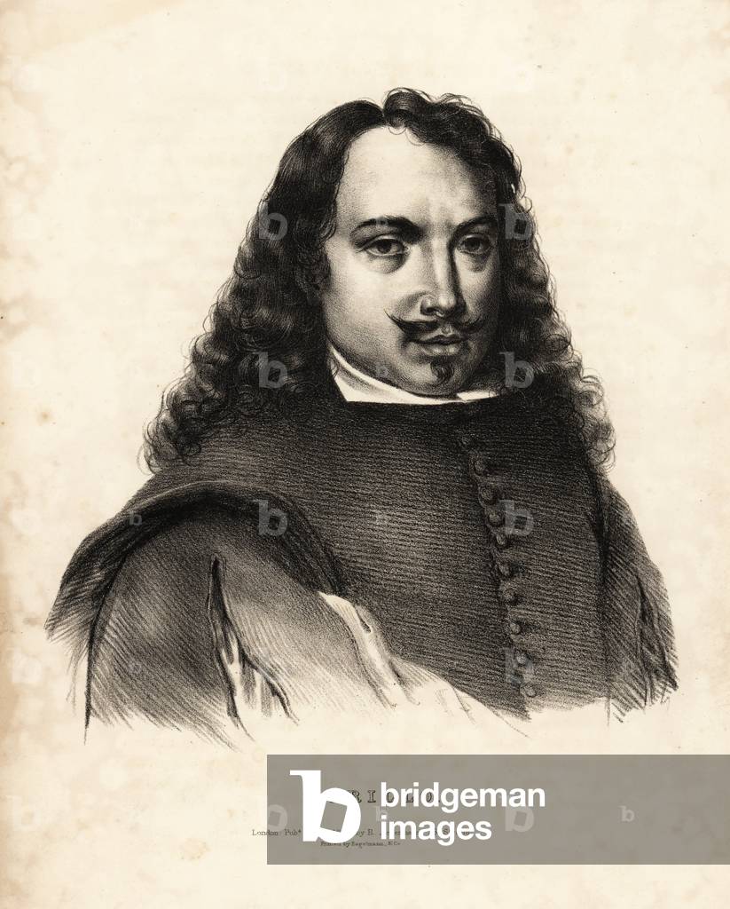 Bartolome Esteban Murillo, Spanish Baroque painter, 1827 (lithograph)