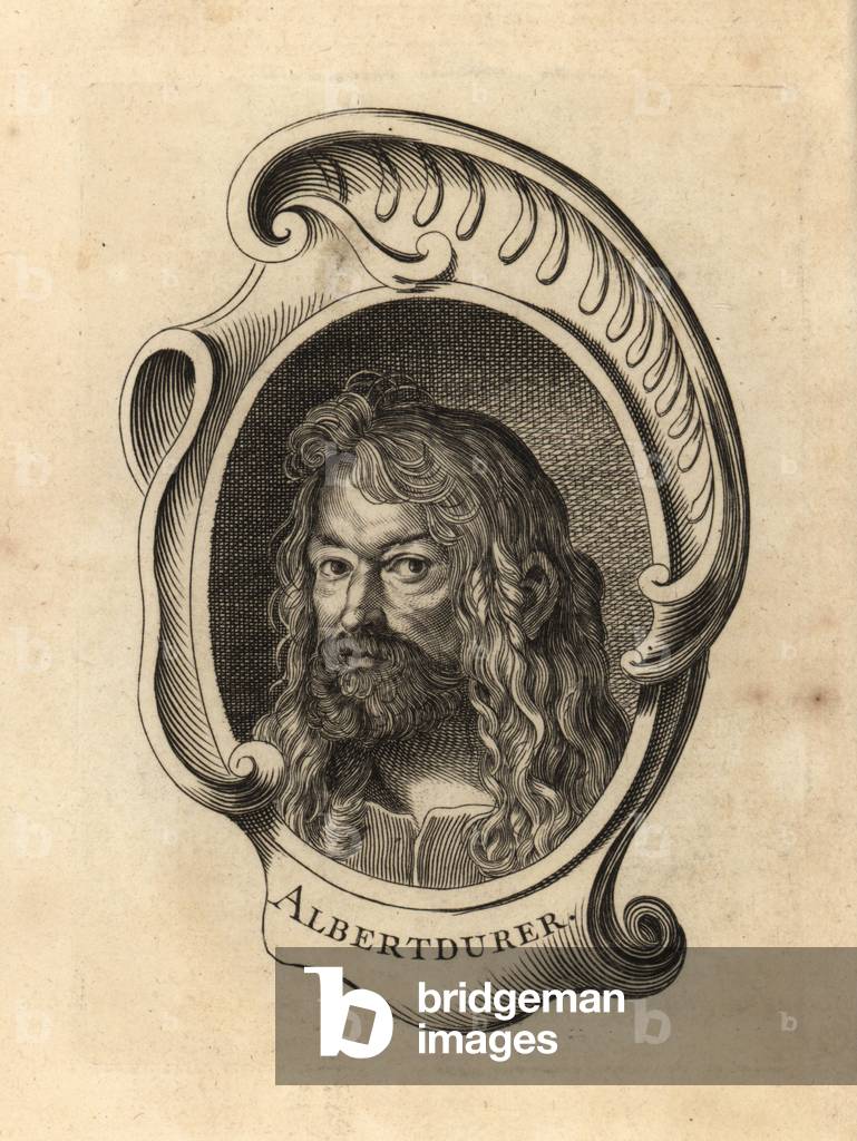 Albrecht Durer, German painter (engraving)