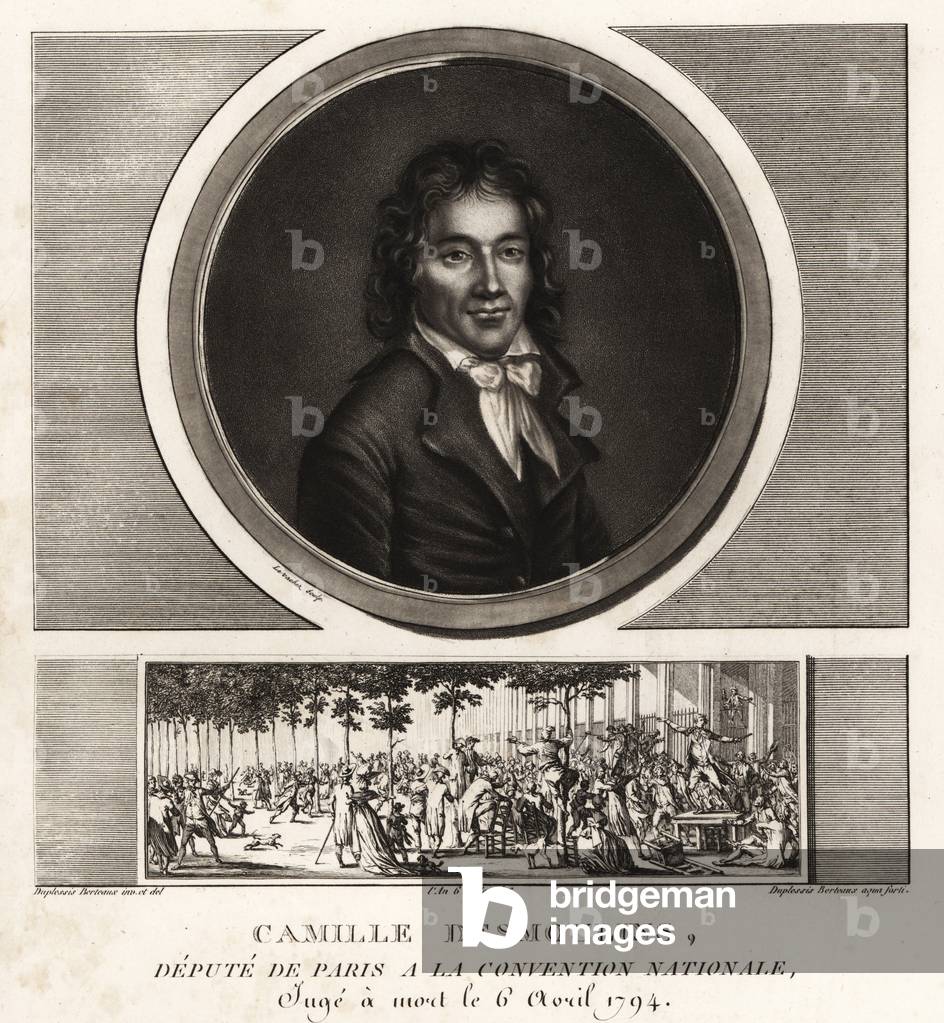 Camille Desmoulins, Depute de Paris a la Convention Nationale