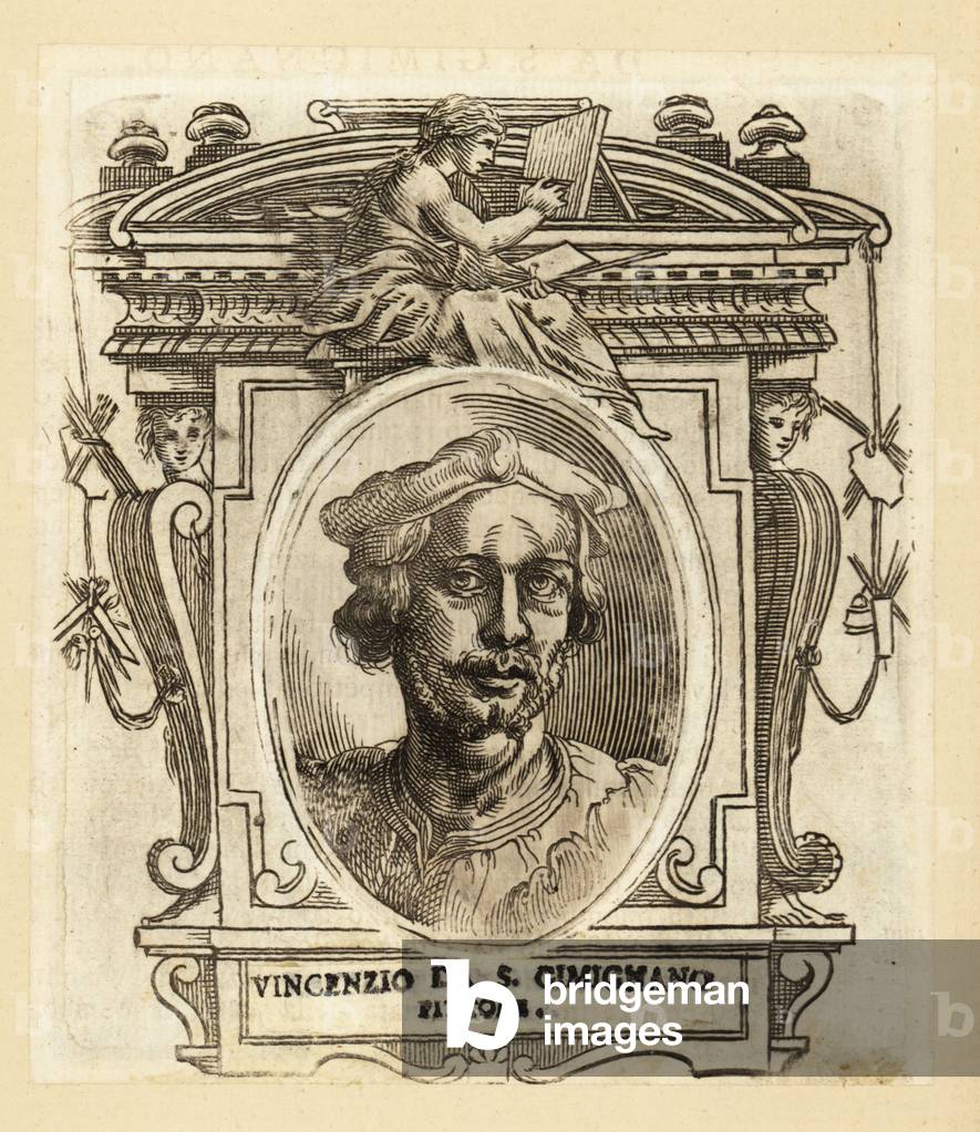 Portrait of Vincenzo Tamagni, Italian painter of the Renaissance, 1492-circa 1516