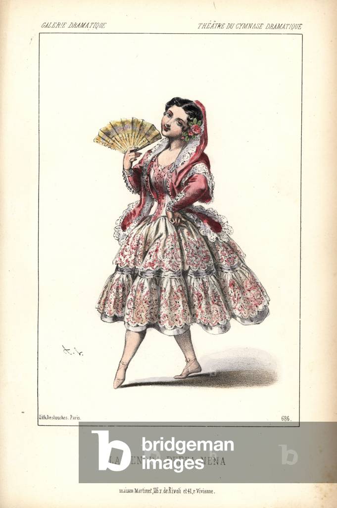 La Senora Perea Nena at the Gymnase Dramatique