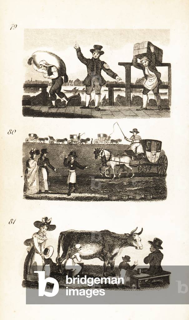 Waterman, Ticket Porter, Fellowship Porter, Coachstand and New Milk from the Cow