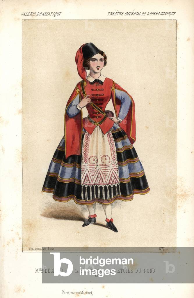 Mlle. Decroix as Ekimonna in 