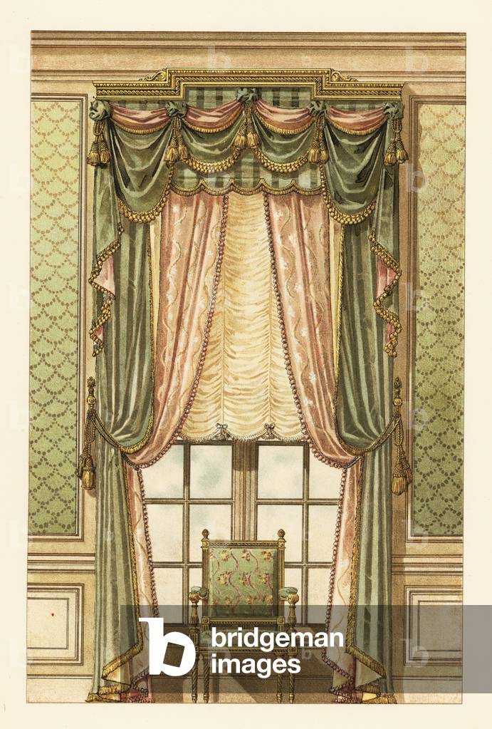 King Louis XVI-style wall hanging, circa 1900