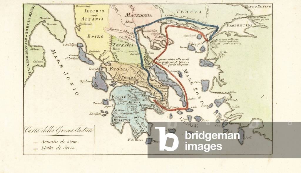 Map of Ancient Greece