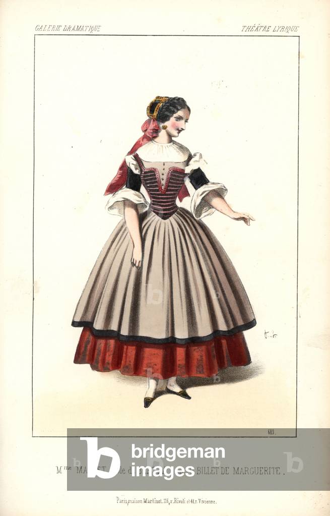 Mme. Mallet as Bertha in 