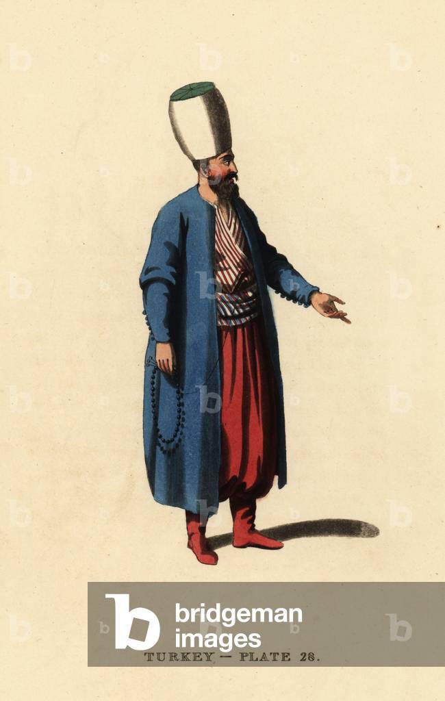 Officer of the Janissaries or Ottoman infantry