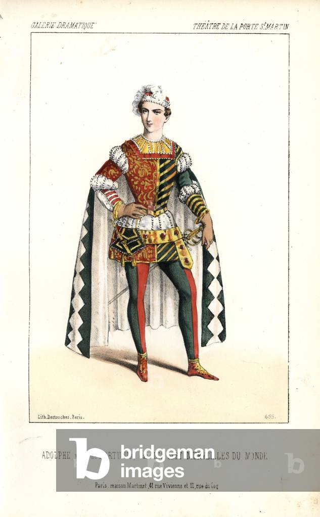Adolphe Paert as Fortunio in 
