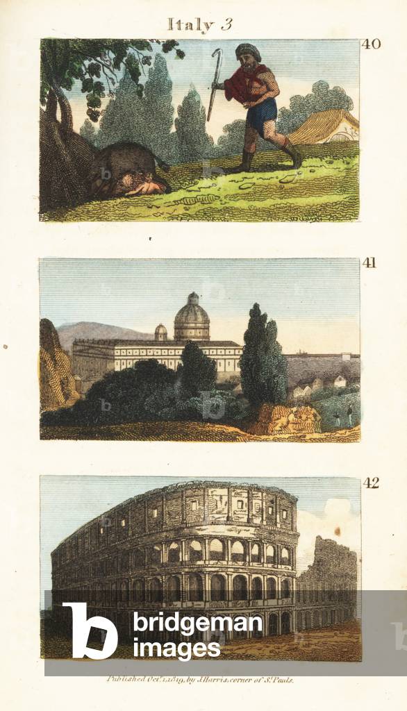 Historical views of Italy