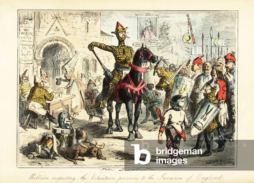 William the Conqueror with his ragtag army of Normans in 1066
